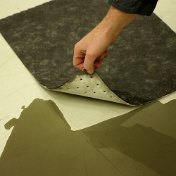 Universal Absorbent Roll Double Width 100 cm x 90 m. Grey