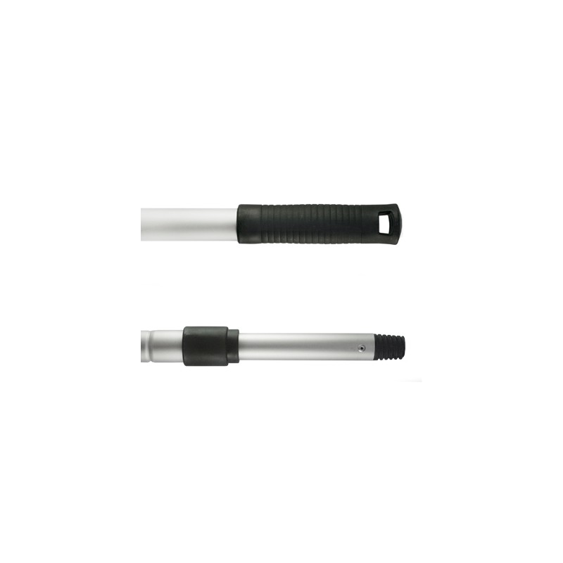 Telescopic Anodized Aluminium Handle 2 x 0, 75 m. : 1, 50 m.