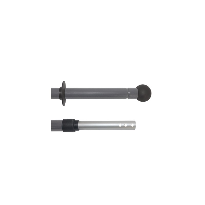 Mange Télescopique Aluminium Anodisé 2 x 0, 85 m. : 1, 70 m.