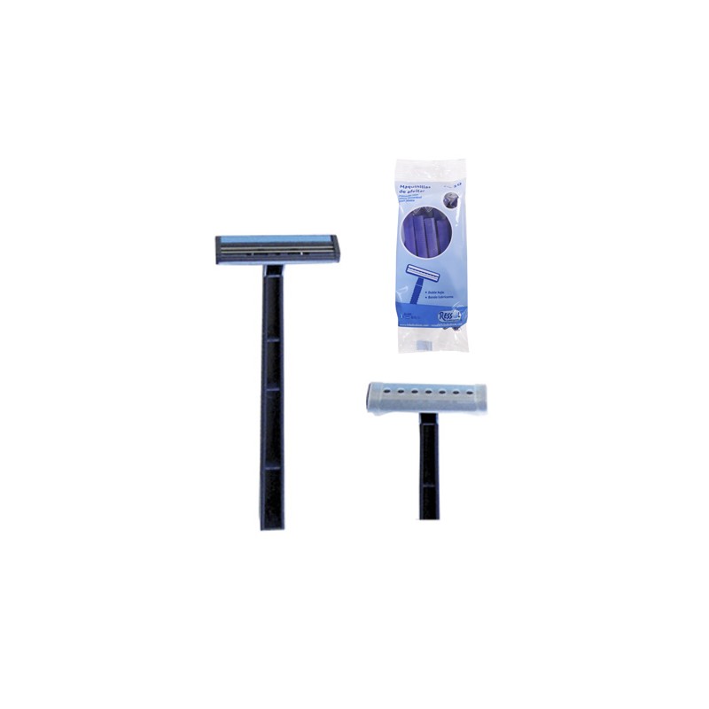 Maquinilla Afeitar D/Hoja C/Banda Lubricante Pack-10