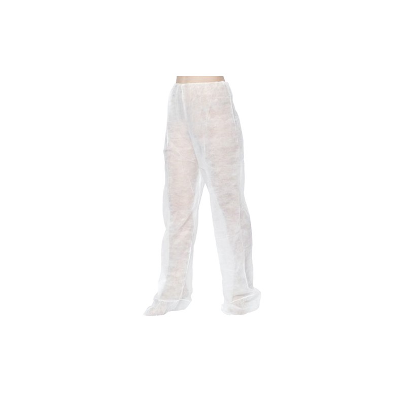Pantalon Presothérapie Pp Non-Tissé. Blanc