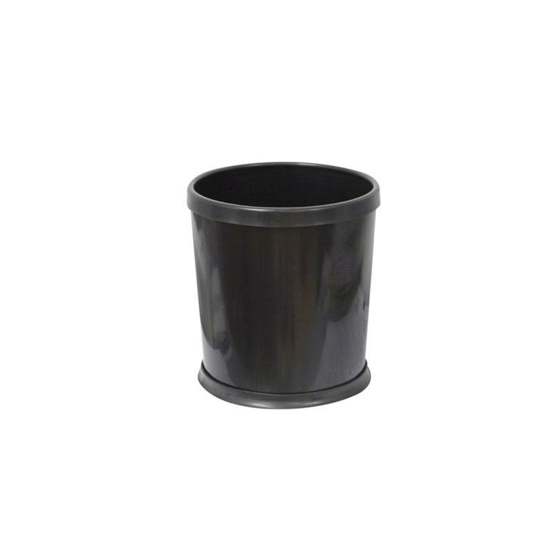 Corbeille Black Avec Anneaux. 12 Litres