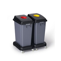 Jon Selective Container 60 l. With Wheels