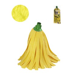 Socket Mop Head With Yellow Strips