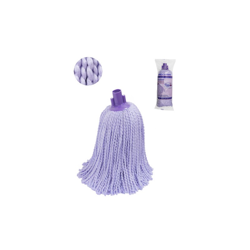 Socket Mop Microfiber Yarn. Violet.