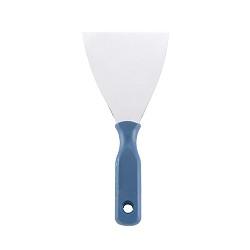 Stainless Steel Spatula Blade 10 cm With Plastic Handle