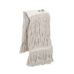 Industrial Wet Mop Special Thin Natural Yarn. With Band