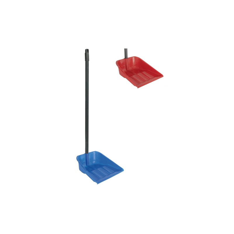 Eco Dust Pan With Handle Assorted Colours Eco Dust Pan With Handle Assorted Colours