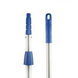 Mango Telescopico Alum. Punta Removible Blue